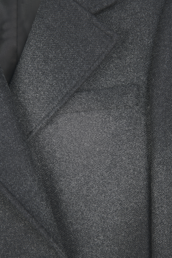 Manteau long en laine