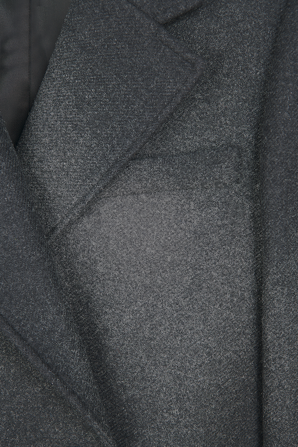 Manteau long en laine