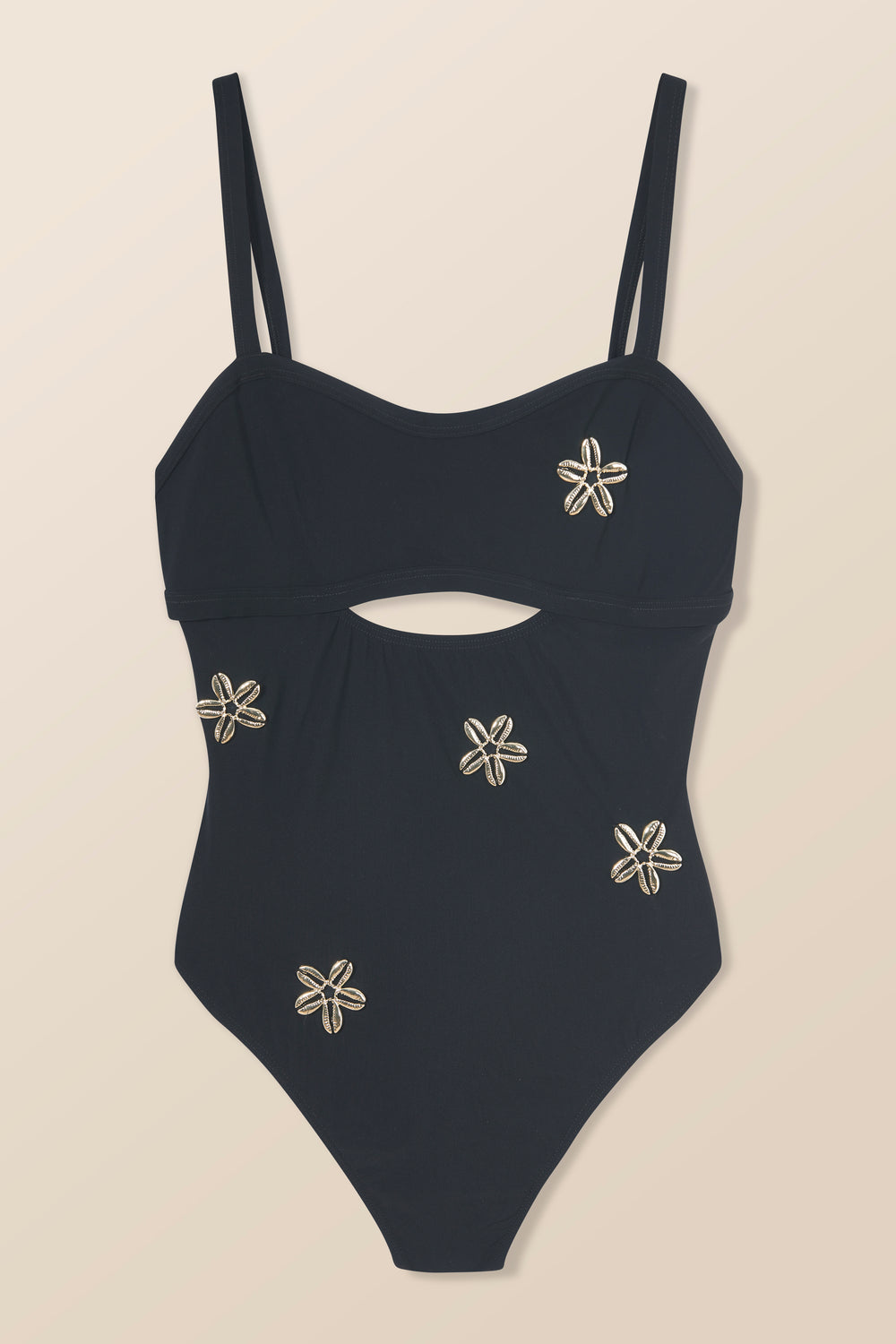 Maillot de bain orné de coquillage