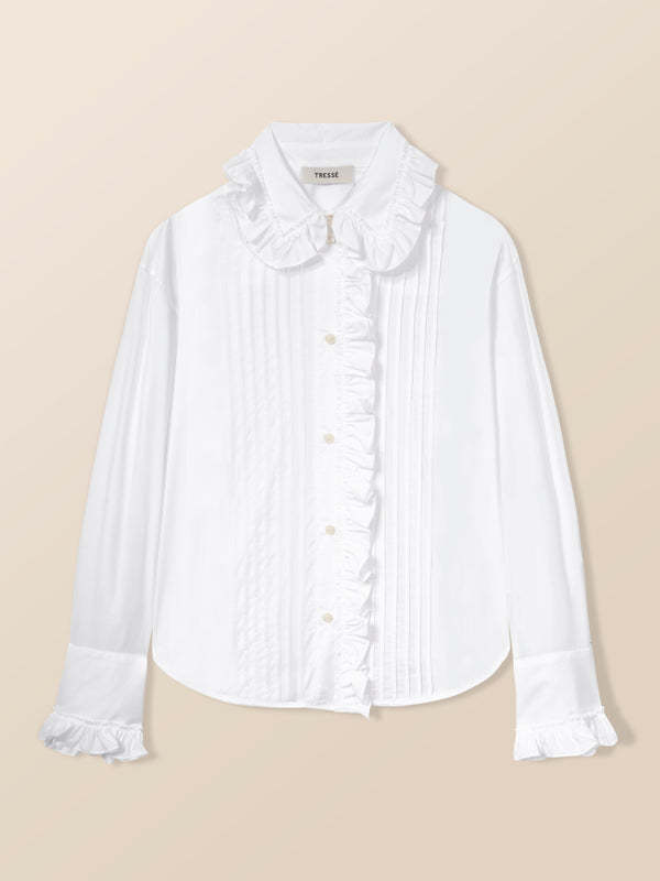 Chemise à fronces