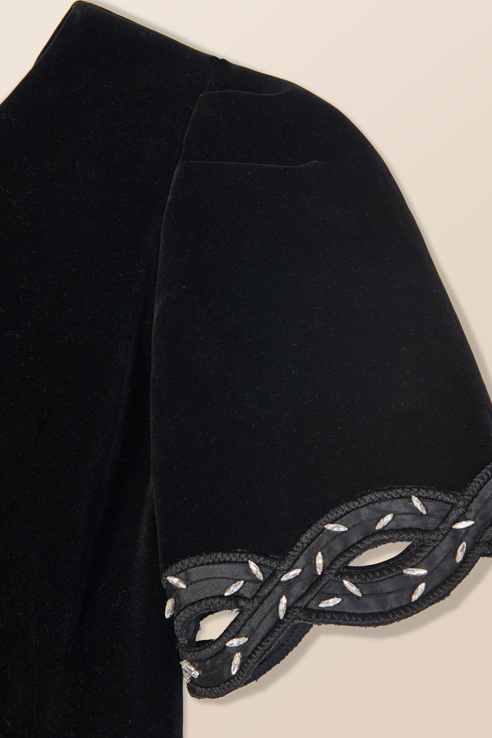 Off the shoulder velvet dress