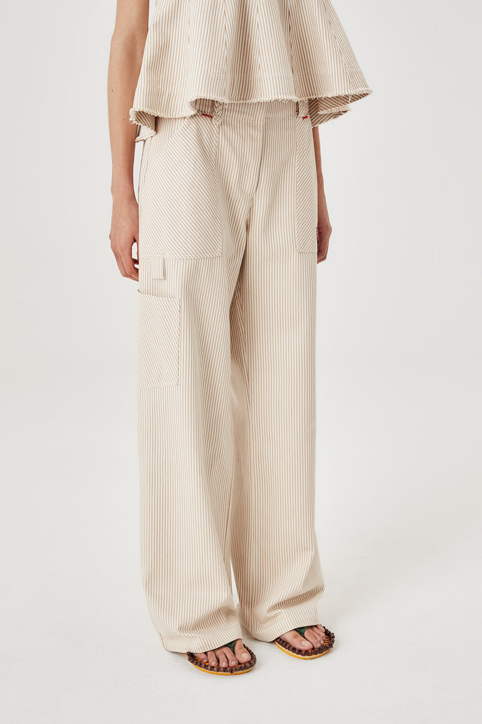 Pantalon à rayures