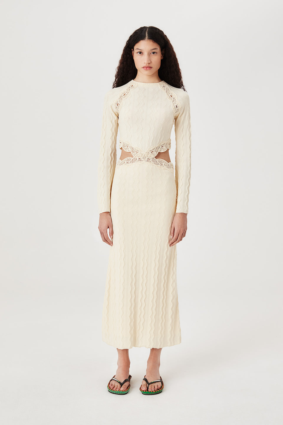 Robe à ruban en crochet
