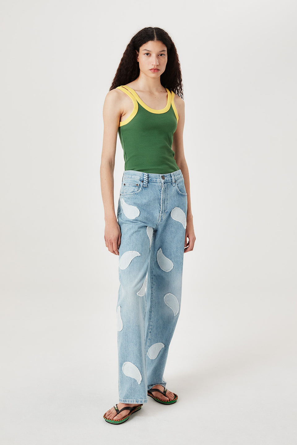 Patchwork denim