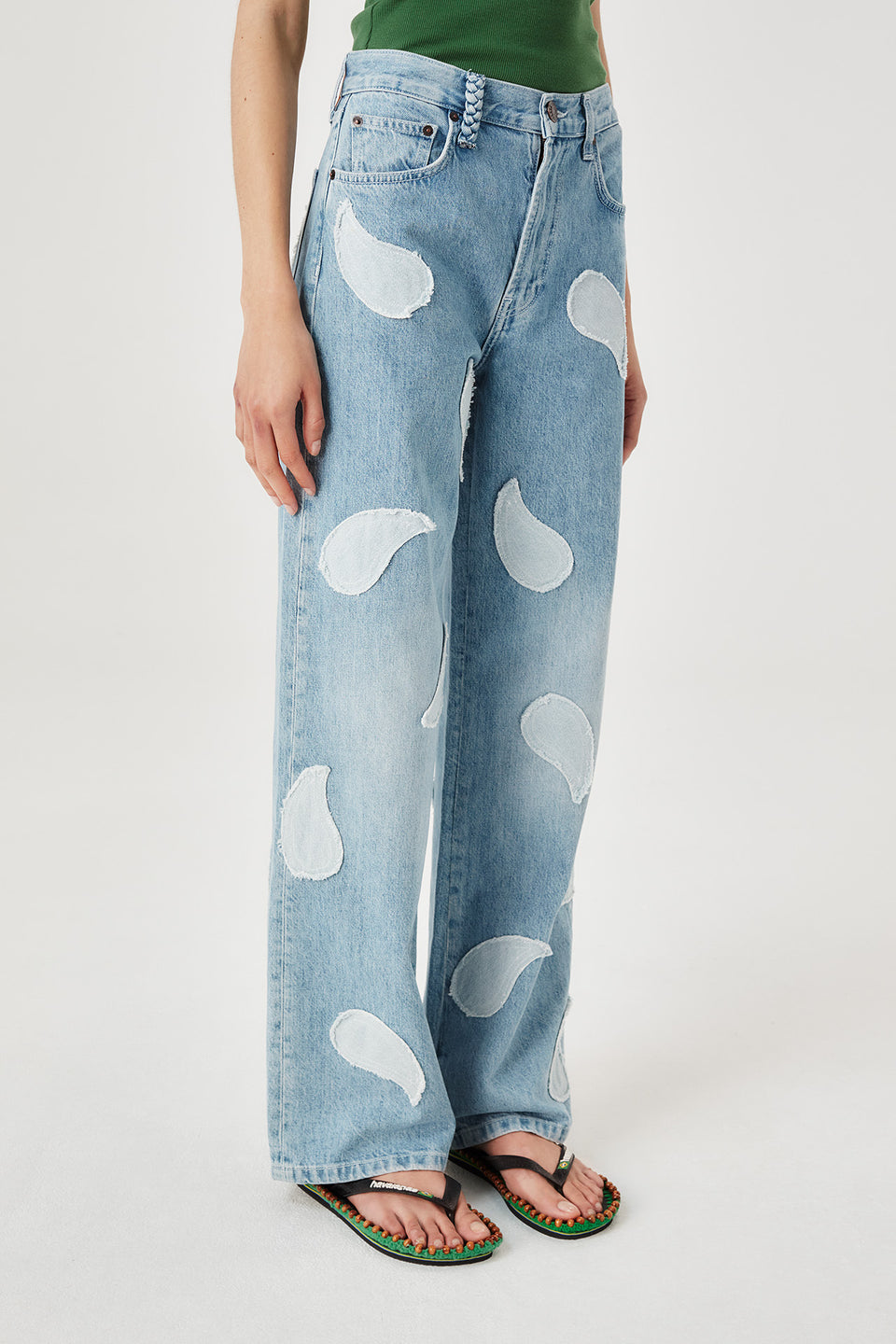Patchwork denim