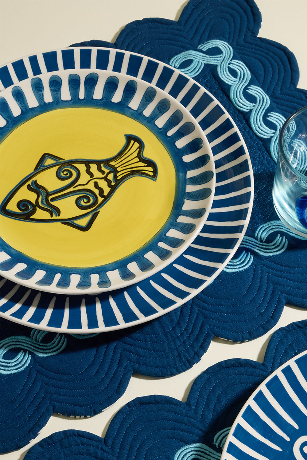 Fish dessert plate