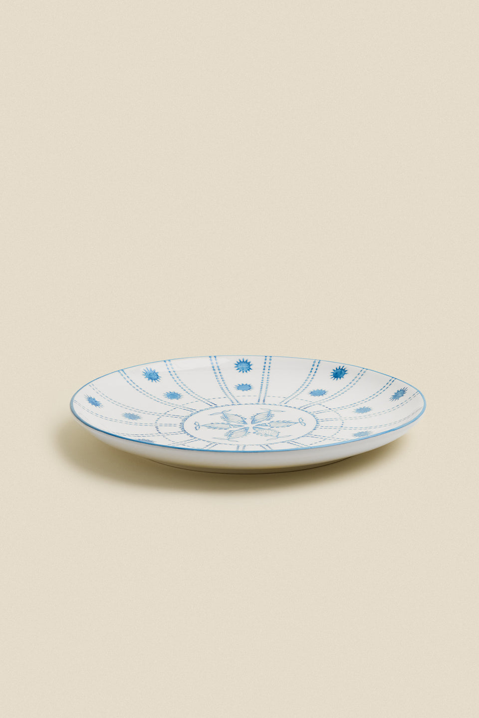 Assiette à dessert la mer