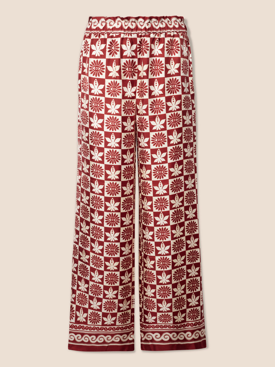 Pantalon en soie