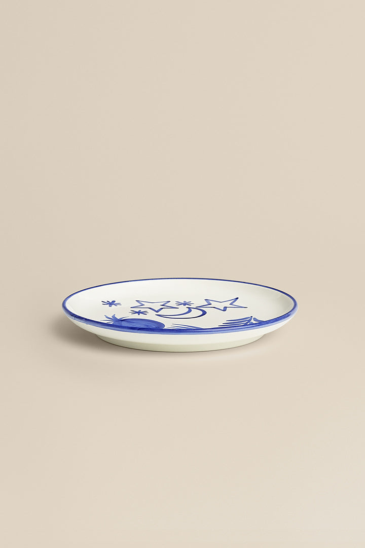 Constellation dessert plate