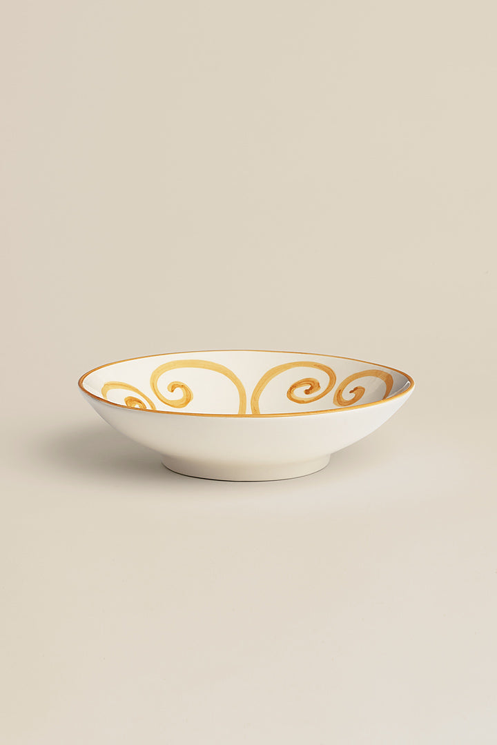 Honey hearts deep plate