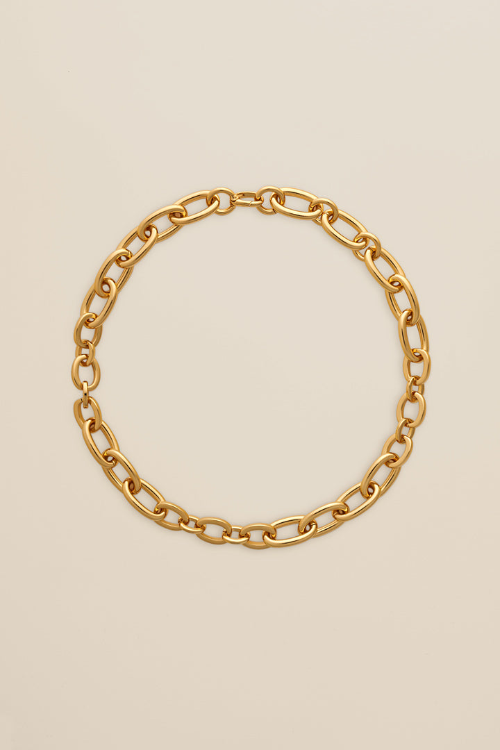 Collier grosses mailles