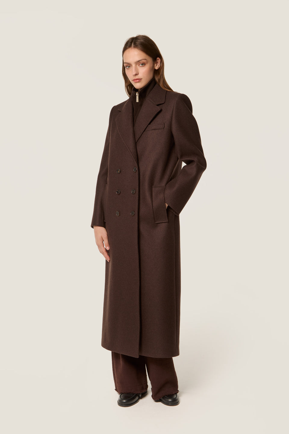 Manteau en laine
