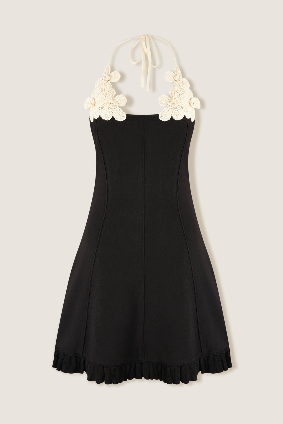 Robe en maille à nouer