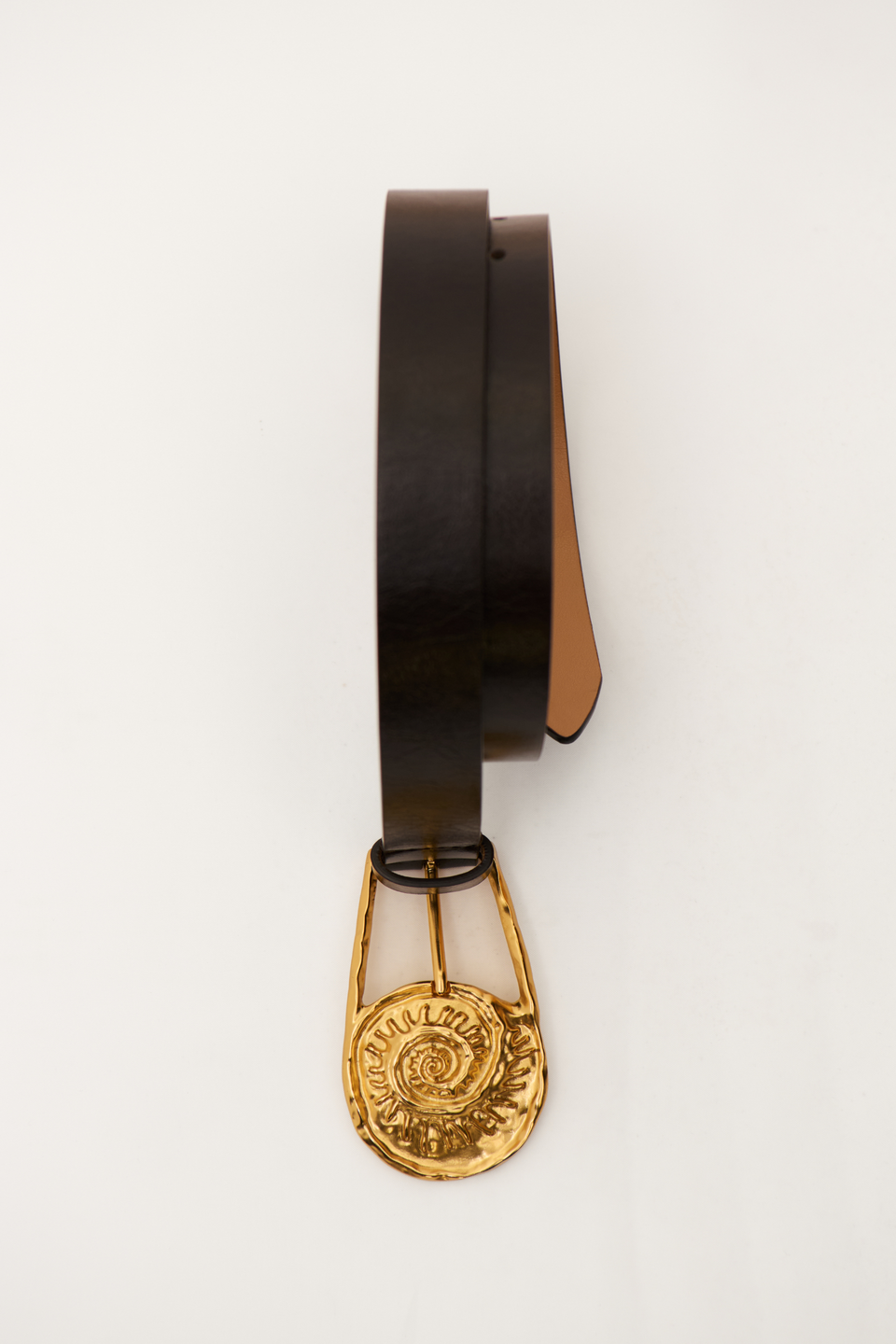 Ceinture fine en cuir