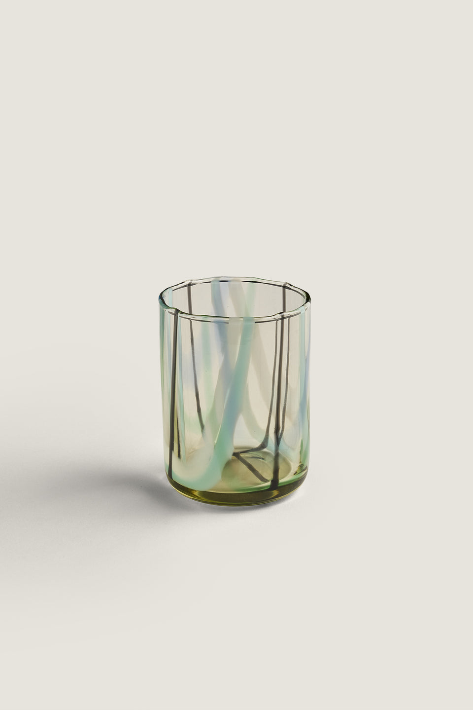 Verre dégradé jade