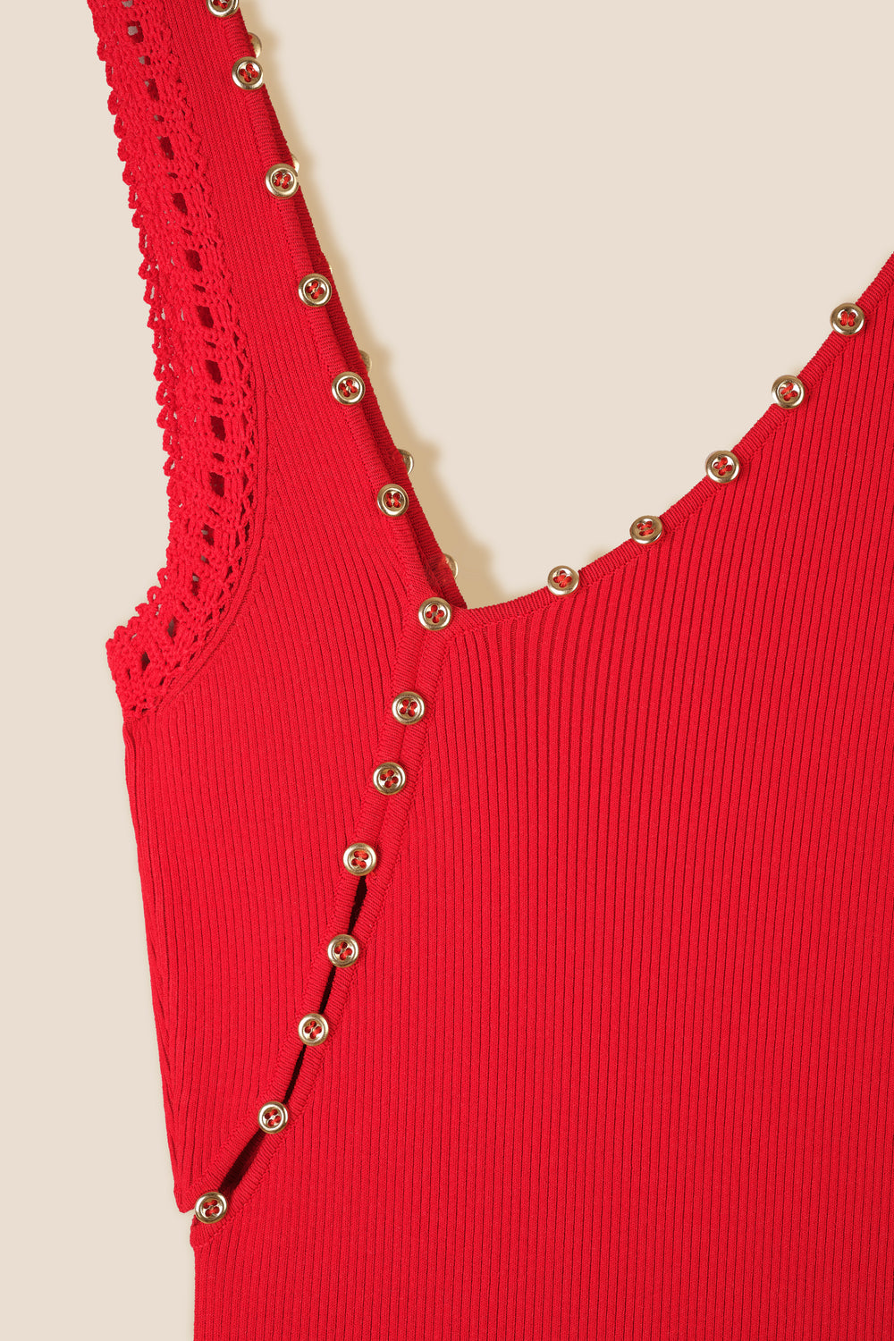Asymmetrical neckline mesh dress