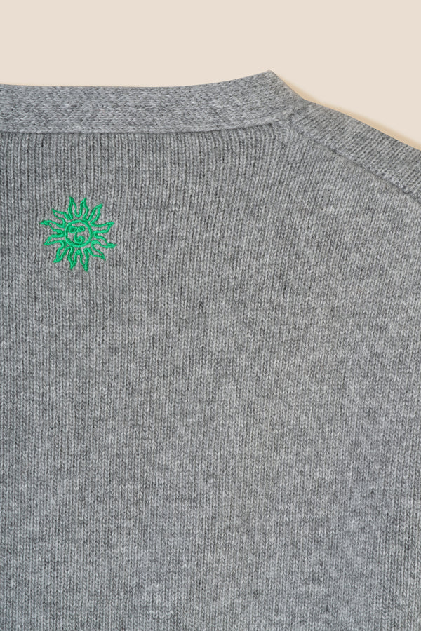 Cardigan à épaulettes