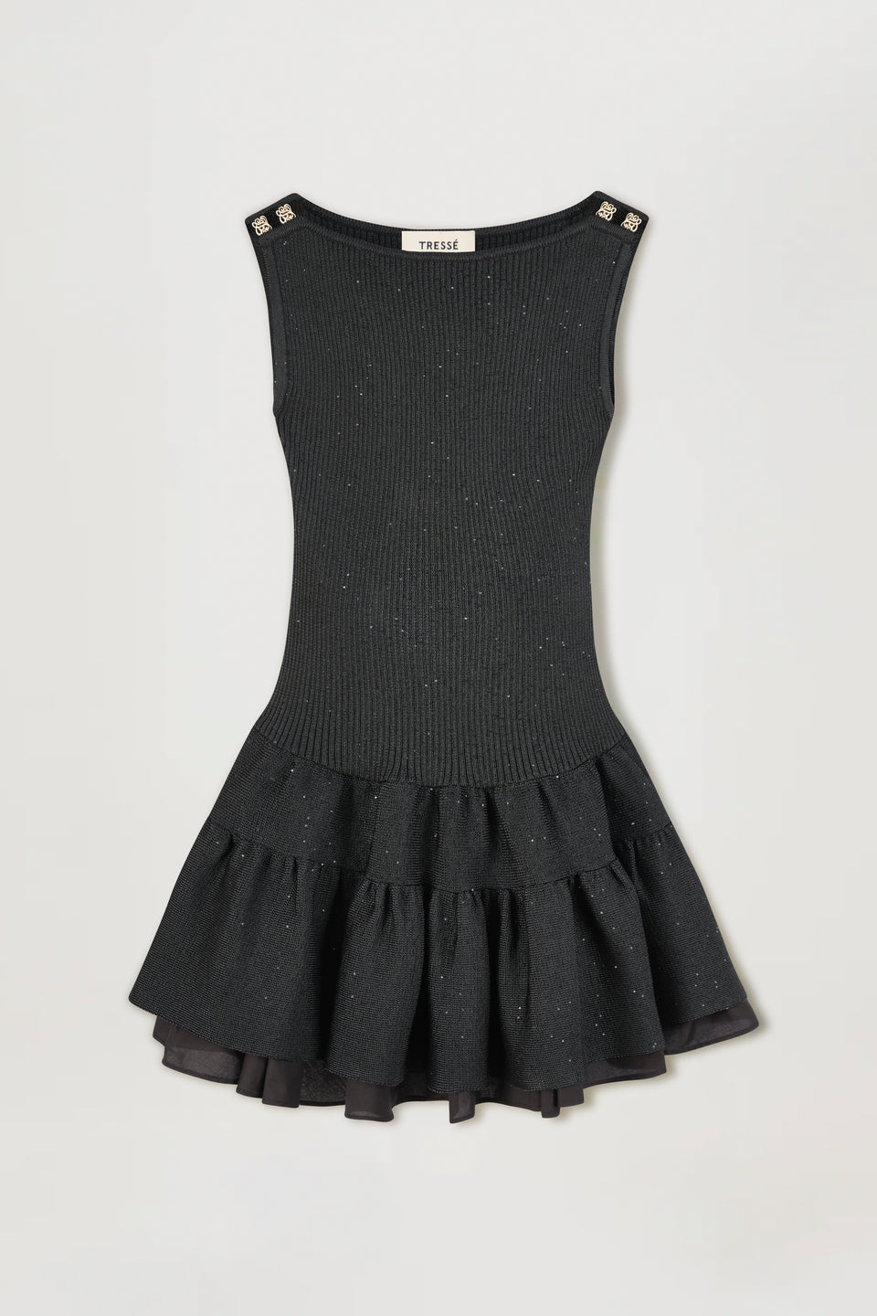 Sequin knit dress