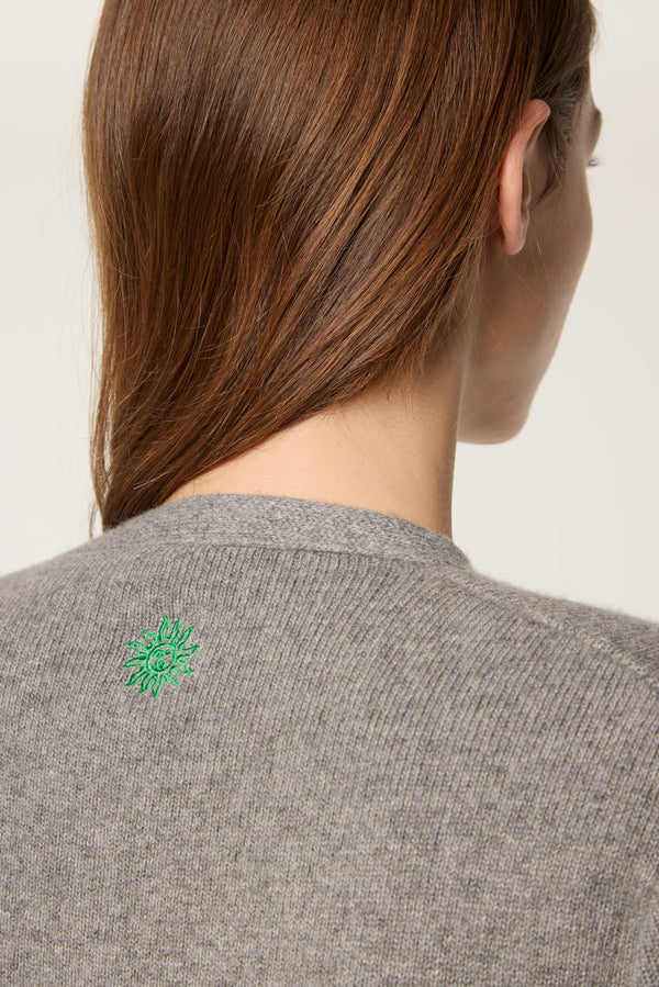 Cardigan à épaulettes
