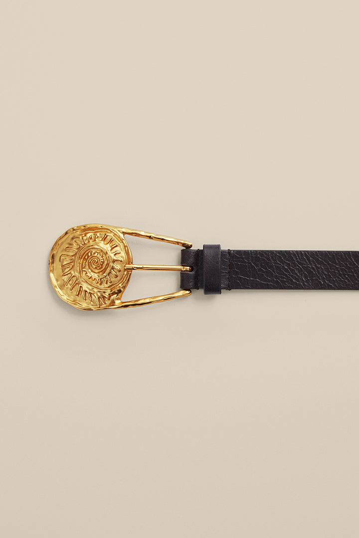Ceinture fine en cuir