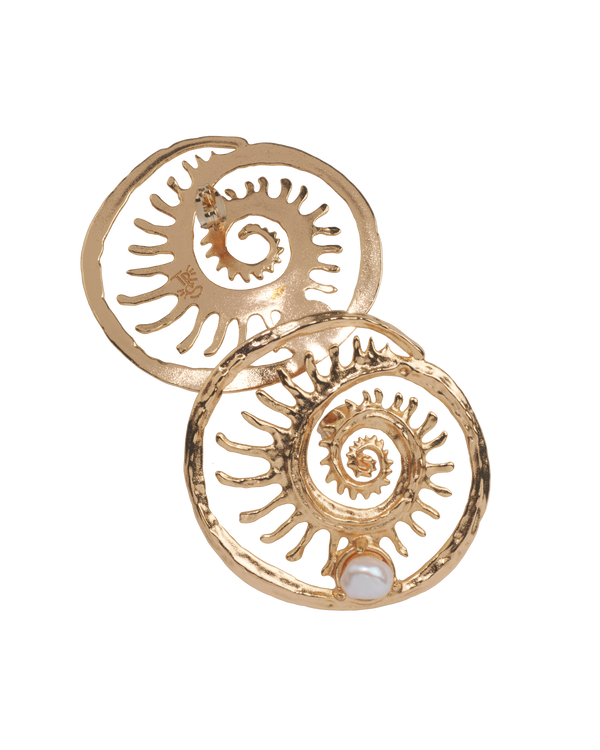 Boucles d'oreilles coquillage