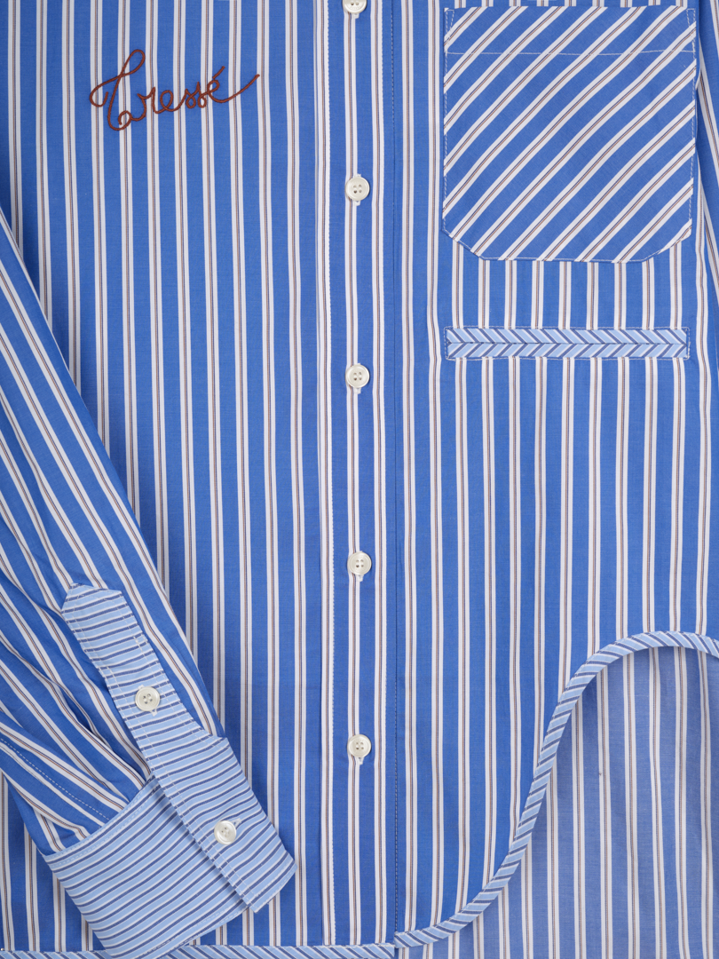 Loose striped shirt