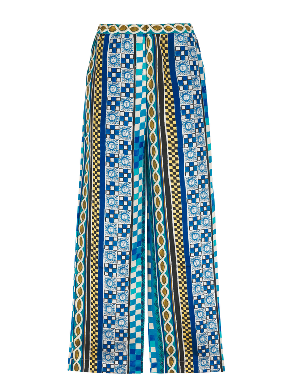 Pantalon en soie