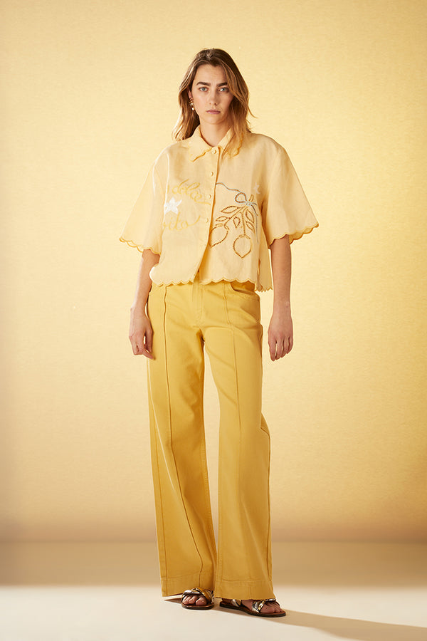 Pantalon palazzo