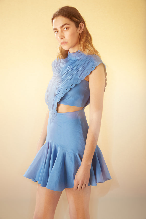 Robe à volants
