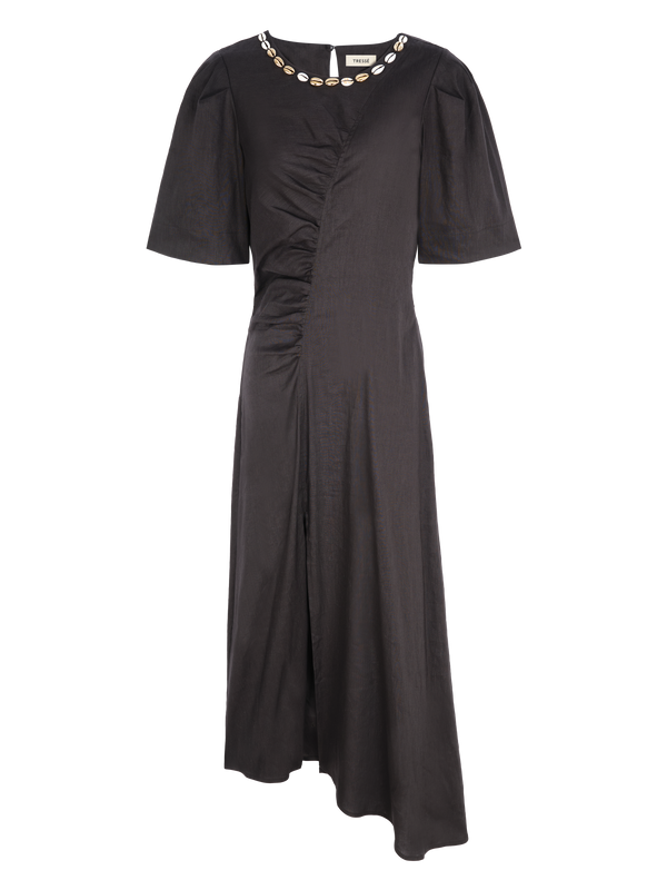 Robe col coquillage