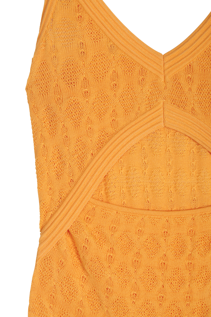 Robe longue en maille