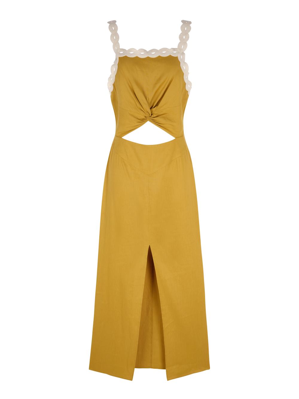 Long cut-out dress