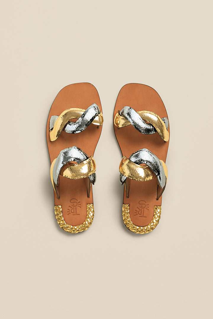 Tressé sandals