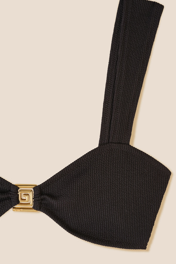Maillot de bain noir deux-pièces