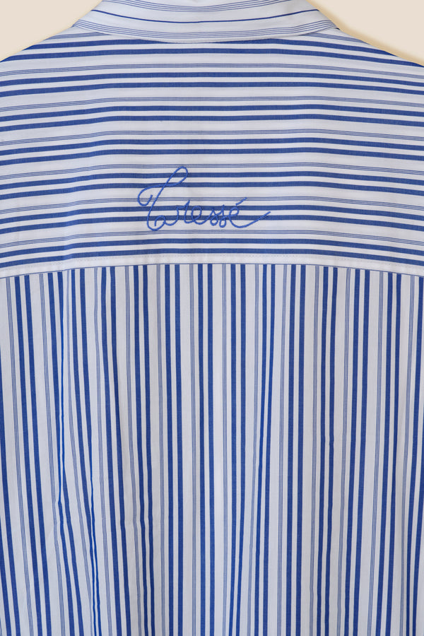 Chemise courte à nouer