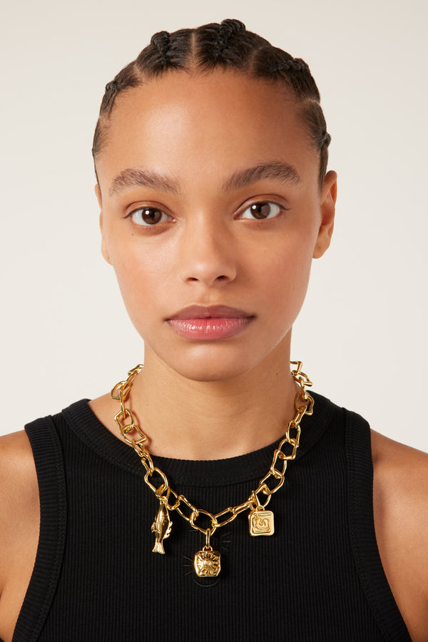 Collier à pendentifs
