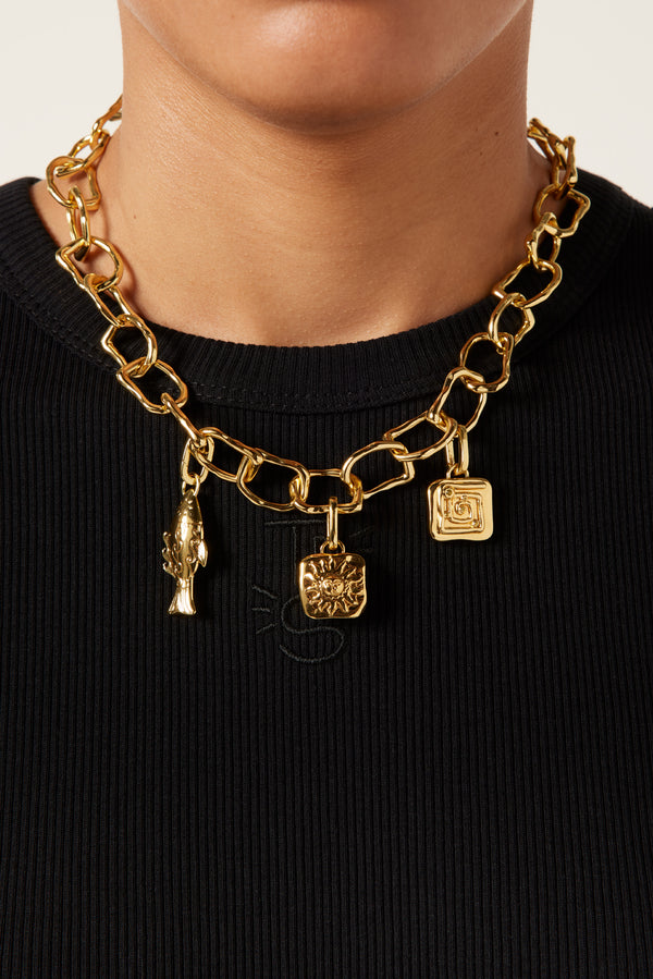 Collier à pendentifs