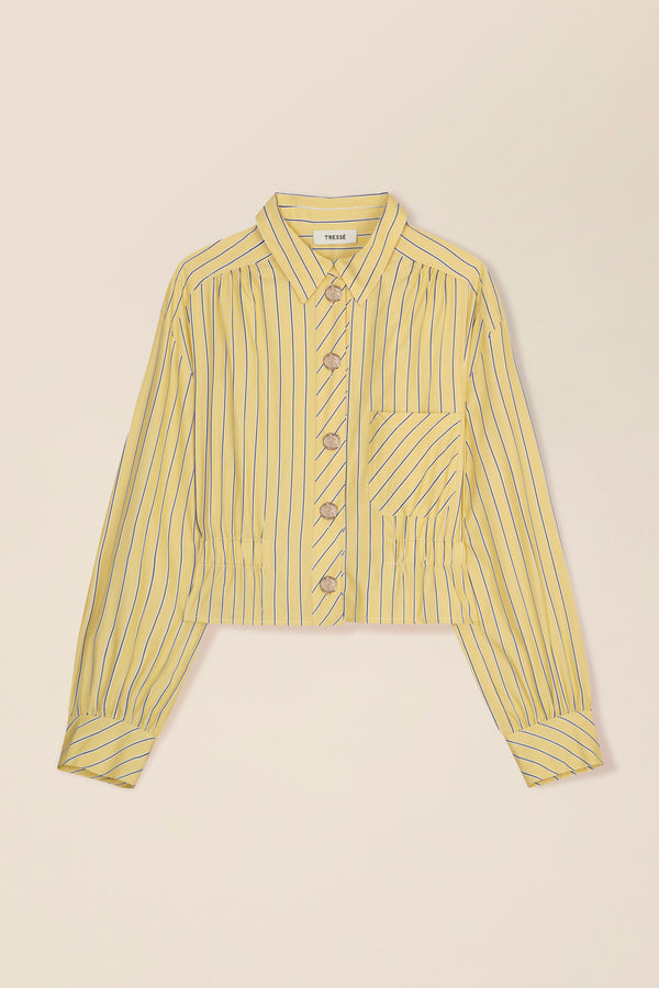 Chemise cintrée rayée