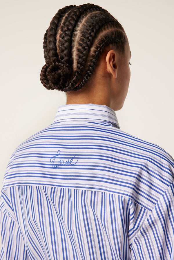 Chemise courte à nouer