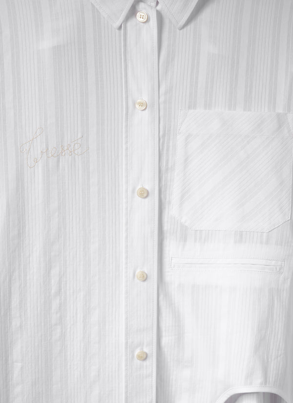 Chemise ample asymétrique