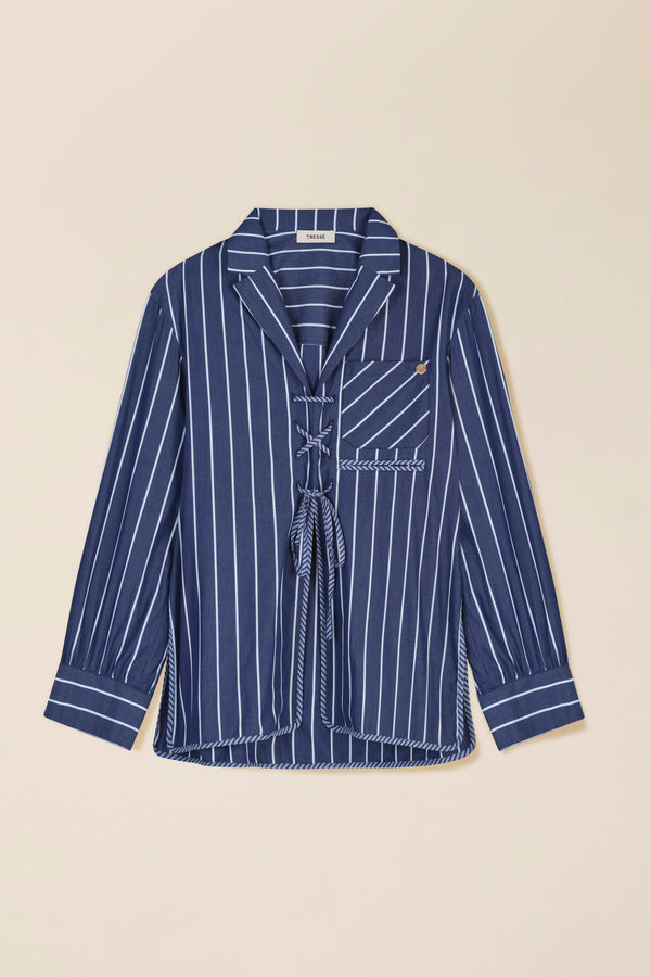 Chemise à laçage