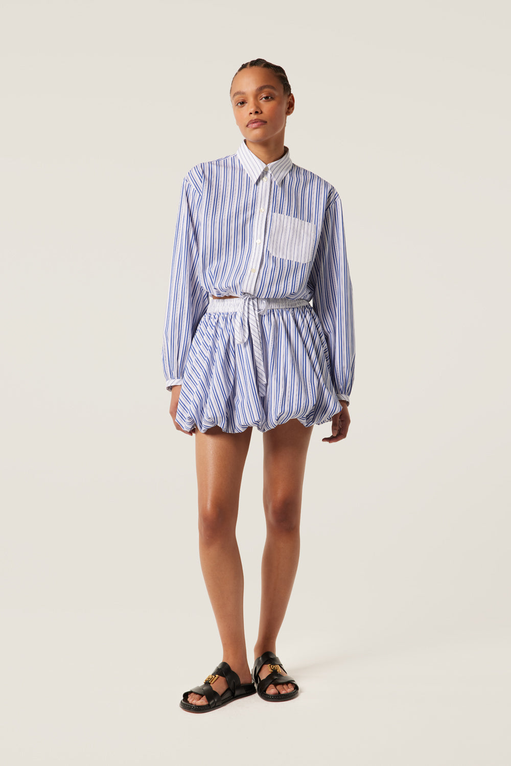 Short ball effect skirt