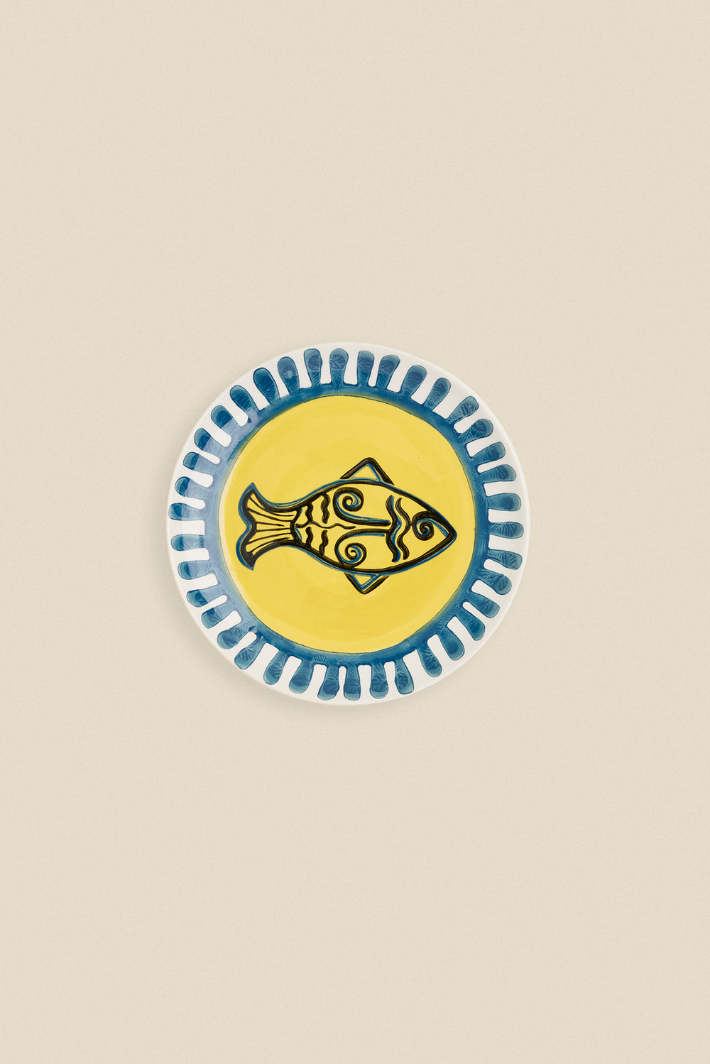 Fish dessert plate