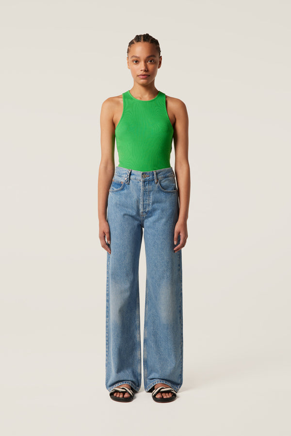 Denim à jacron palmier