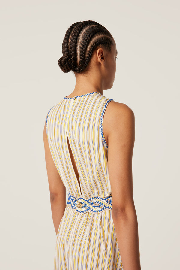 Robe longue évasée