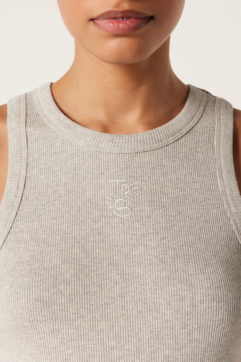 Débardeur à broderie "TRS"
