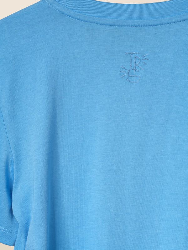 T-shirt poisson à strass