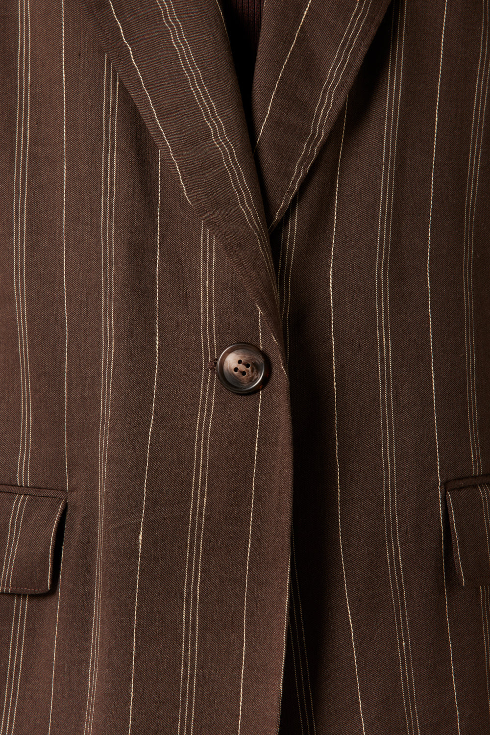 Striped suit jacket
