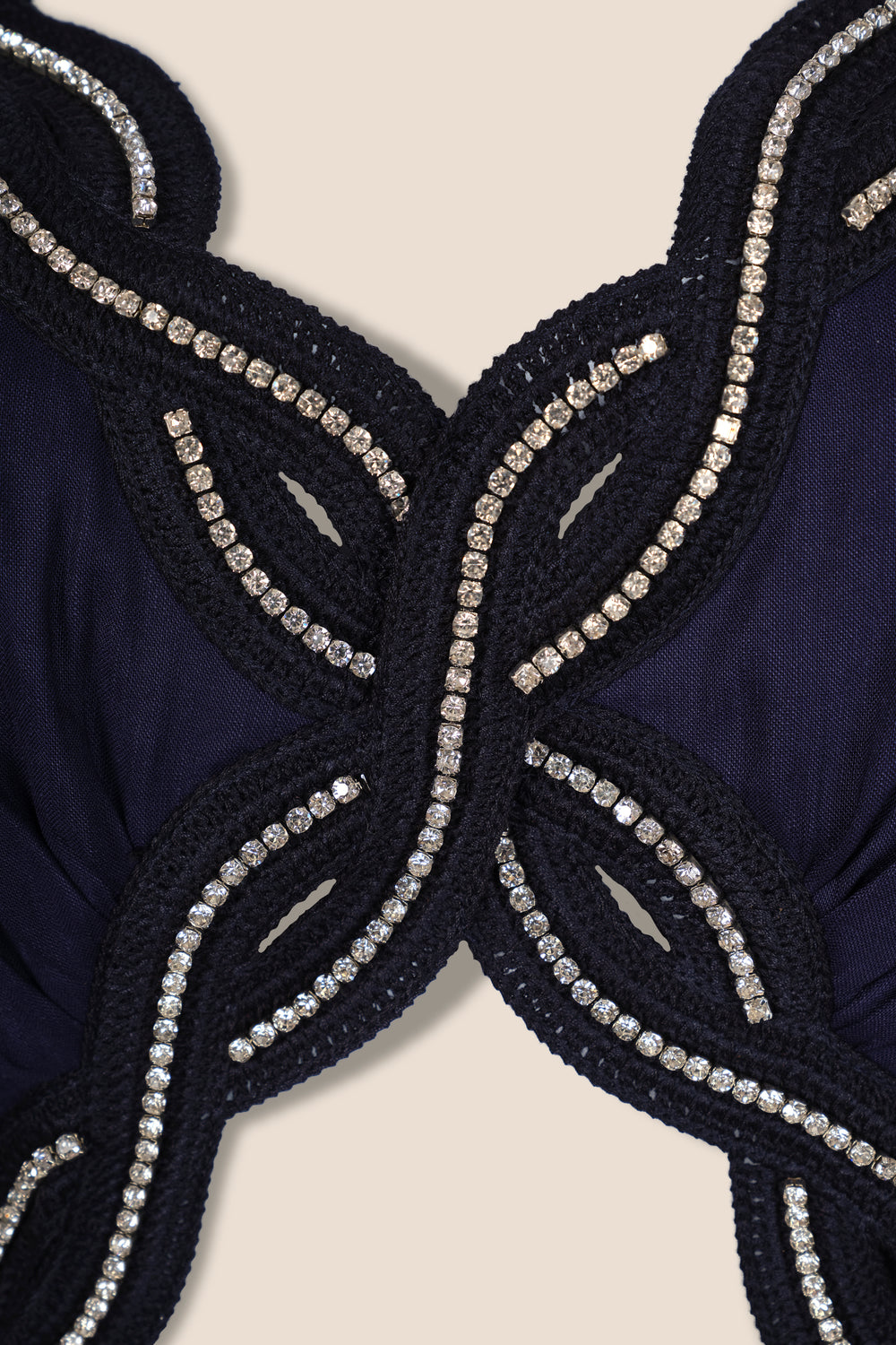 Robe à galon tresse