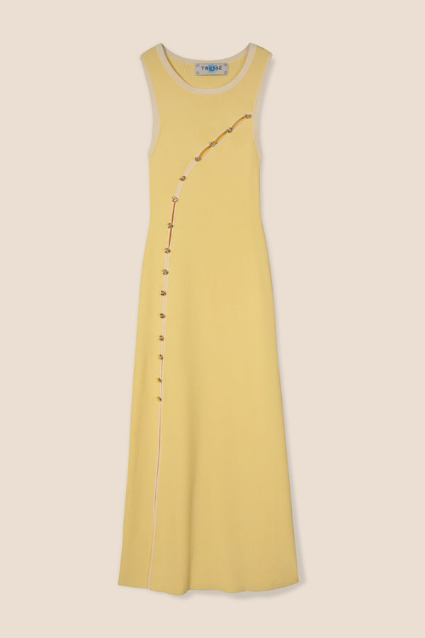 Robe à ouverture asymétrique